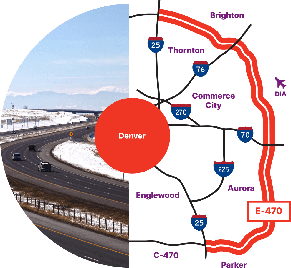 E-470 Map