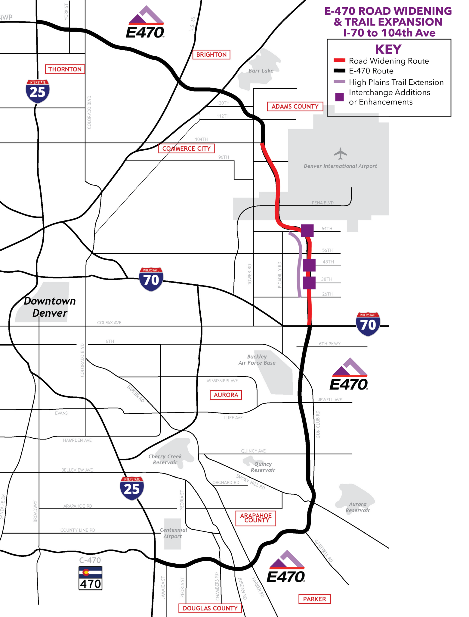 E 470 Toll Map - w9l5fjs